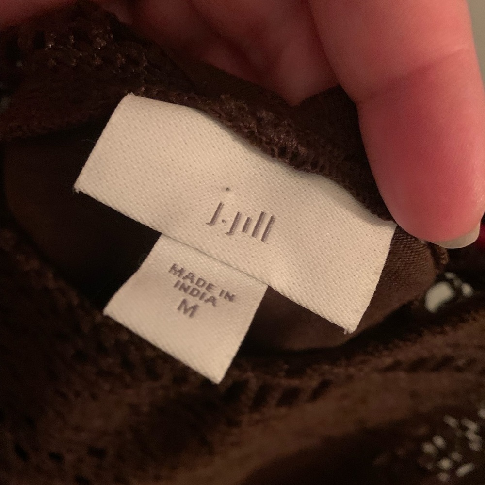 Women’s J. Jill Dress with crochet Straps - Picture 3 of 3
